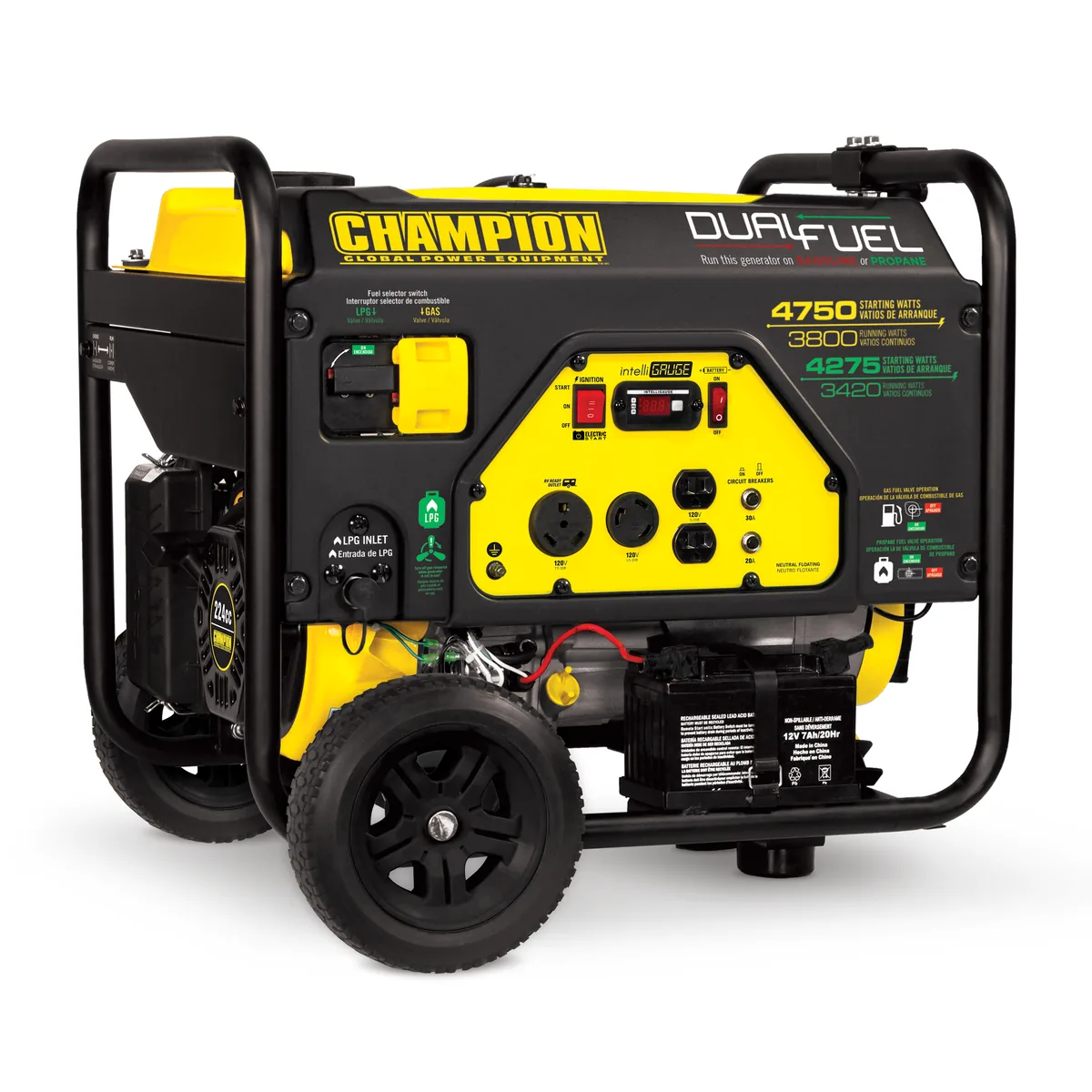 Champion 76533 3800W Dual Fuel